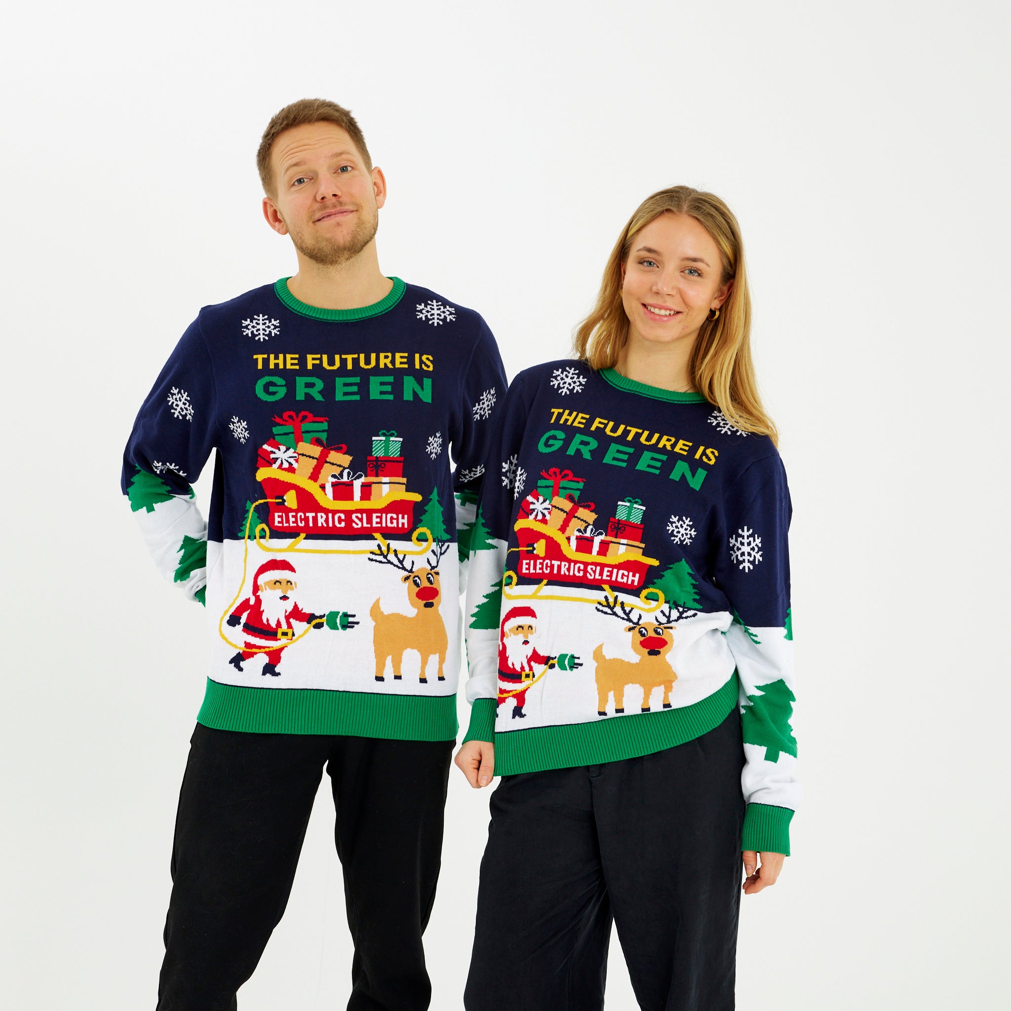 The Electric Christmas Sweater - Damen.